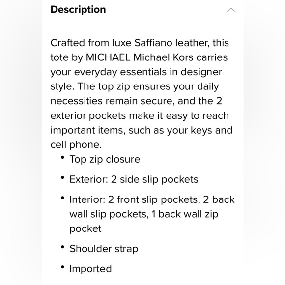 🪷NWT Michael Kors LARGE Jet Set Laptop Travel Shoulder Purse Tote-Soft Pink - Picture 11 of 12